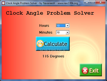 Clock Angle Problem Solver screenshot