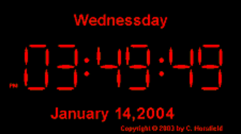 Clock Digital screenshot