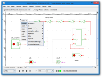 Clock-doubler with delay line screenshot 3