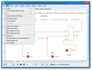 Clock-doubler with delay line screenshot 4