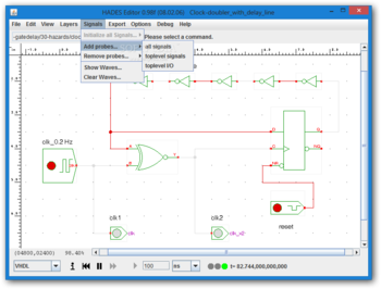 Clock-doubler with delay line screenshot 7