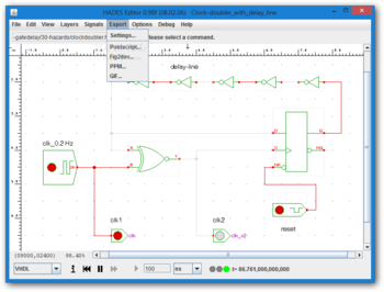 Clock-doubler with delay line screenshot 8