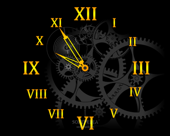 Clock Mechanism Screensaver screenshot