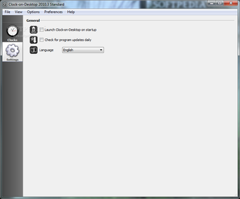 Clock-on-Desktop Standard screenshot 7