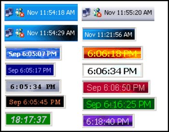 ClockDummy screenshot