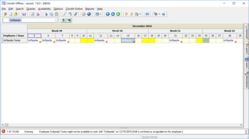 ClockIt Easy Schedule Creator screenshot