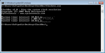 ClockRes screenshot