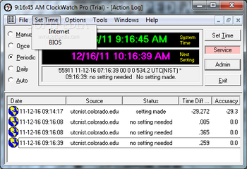 ClockWatch Pro screenshot 2