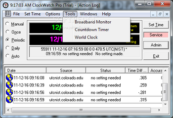 ClockWatch Pro screenshot 4