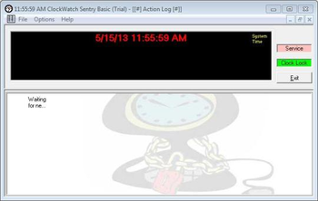 ClockWatch Sentry Basic screenshot