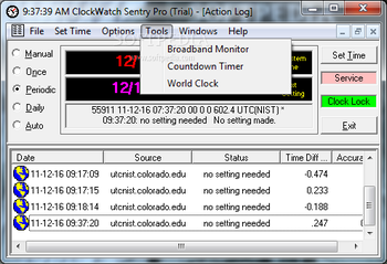 ClockWatch Sentry Pro screenshot 4