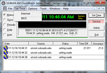 ClockWatch Star Sync screenshot 2