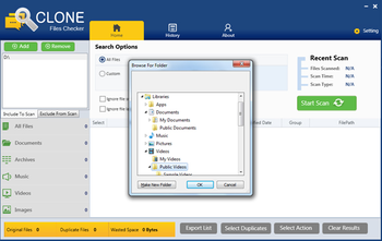 Clone Files Checker screenshot
