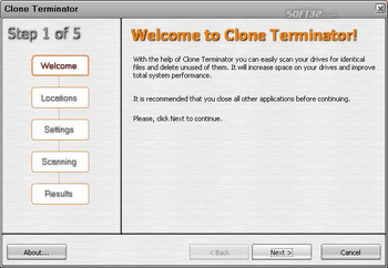 Clone Terminator screenshot 3