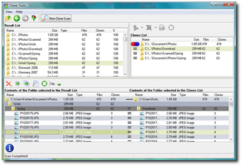 Clone Tools - Find Duplicate Files screenshot
