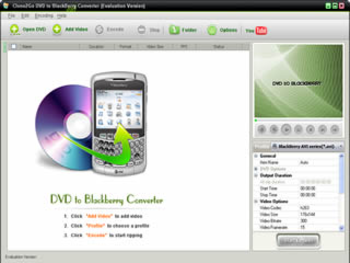 Clone2Go DVD to BlackBerry Converter screenshot 2