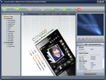 Clone2Go DVD to Mobile Phone Converter screenshot