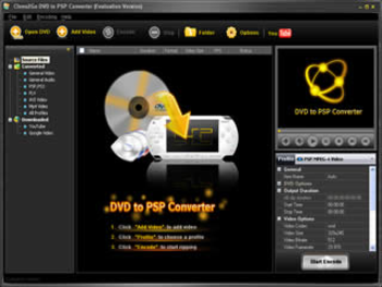 Clone2Go DVD to PSP Converter screenshot