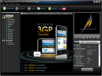 Clone2Go Video to 3GP Converter screenshot