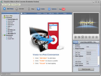Clone2Go Video to iPod Converter screenshot