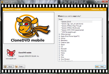 CloneDVD Mobile nLite Addon screenshot