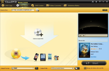 CloneDVD Studio DVD Ripper screenshot