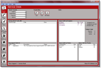 Close Support Service Desk screenshot