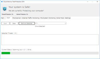 Cloud Antivirus Total Protection 2016 screenshot 2