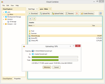 Cloud Combine screenshot