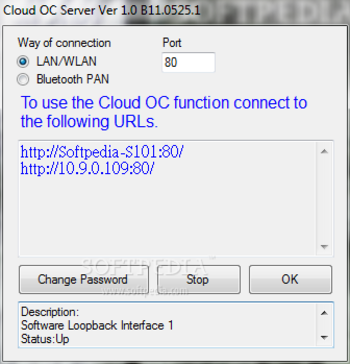 Cloud OC screenshot