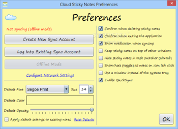 Cloud Sticky Notes screenshot 6