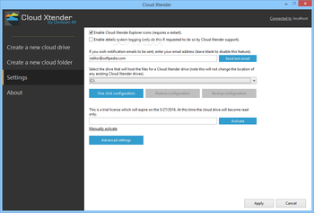 Cloud Xtender screenshot 5