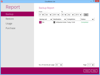 CloudBacko Lite screenshot 10