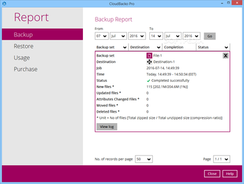 CloudBacko Pro screenshot 10
