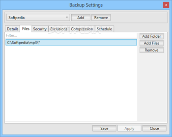 CloudBackupXL screenshot 4