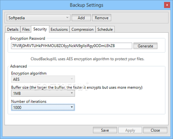 CloudBackupXL screenshot 5
