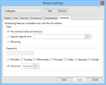 CloudBackupXL screenshot 8