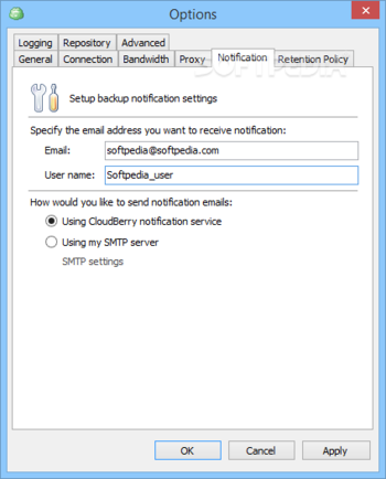 CloudBerry Backup Server Edition screenshot 10