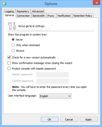 CloudBerry Backup Server Edition screenshot 7