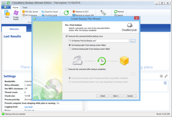 CloudBerry Backup Ultimate Edition screenshot 11