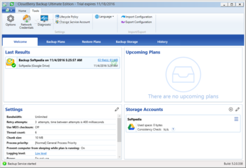 CloudBerry Backup Ultimate Edition screenshot 22