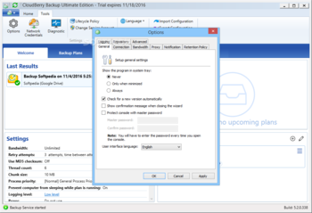CloudBerry Backup Ultimate Edition screenshot 23