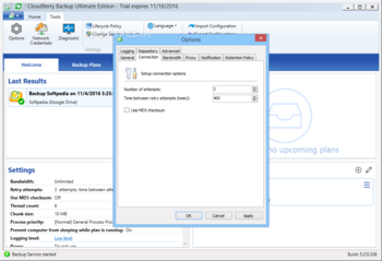 CloudBerry Backup Ultimate Edition screenshot 24