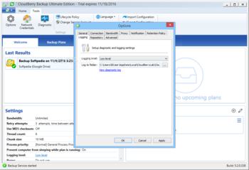 CloudBerry Backup Ultimate Edition screenshot 27