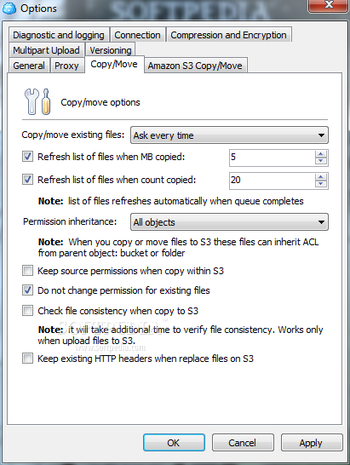 CloudBerry Explorer for Amazon S3 screenshot 16