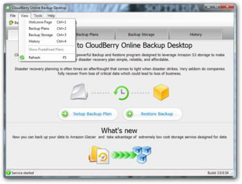 CloudBerry Online Backup screenshot 4