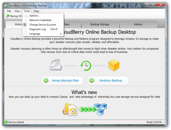 CloudBerry Online Backup screenshot 5