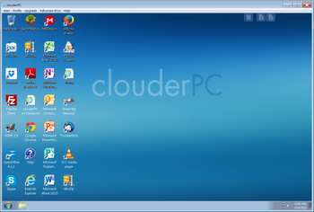 ClouderPC screenshot