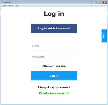 ClouderPC screenshot 3