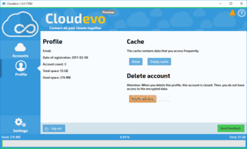 Cloudevo screenshot 3